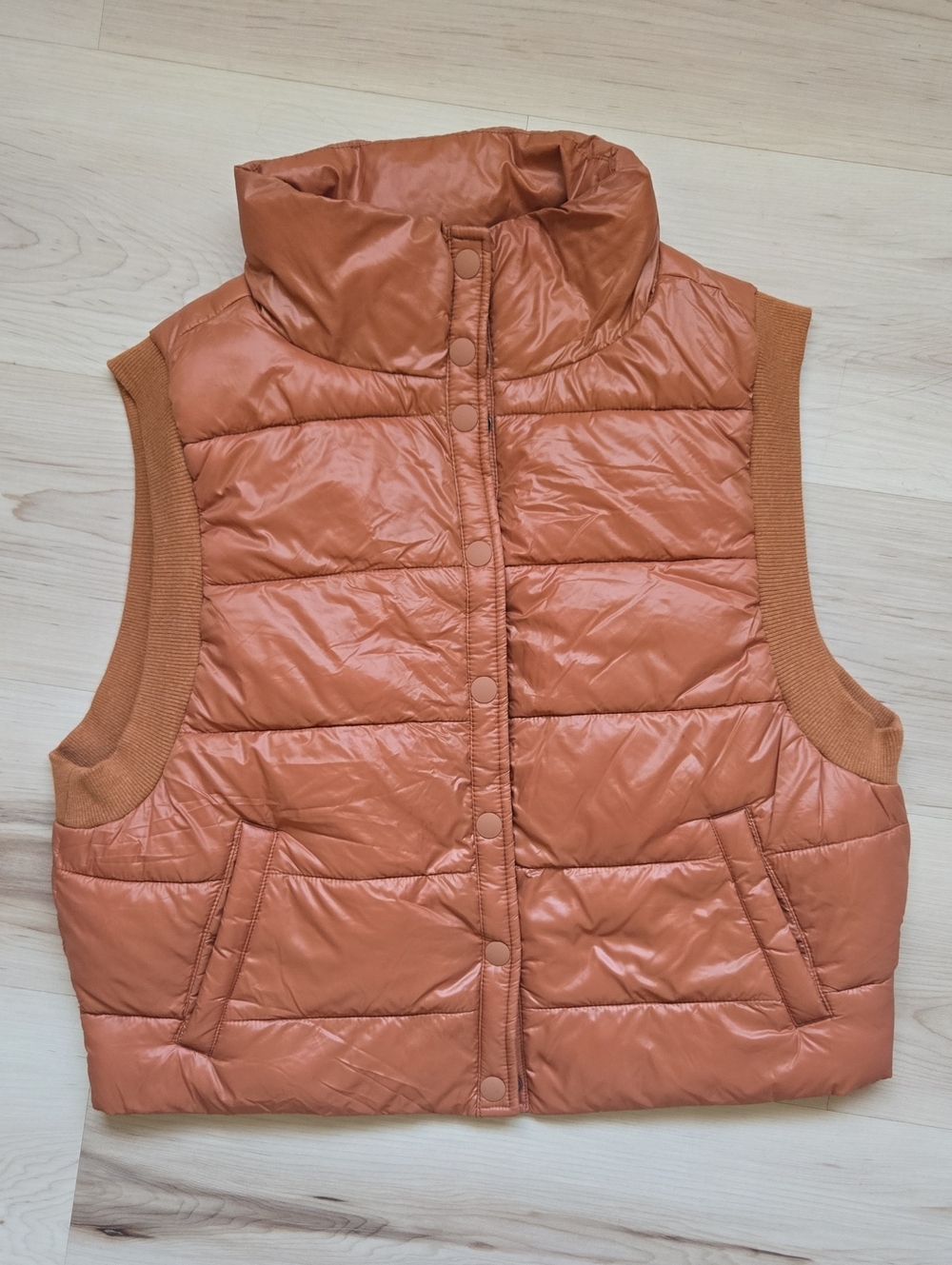 aerie Offline Puffer Vest, Size Small